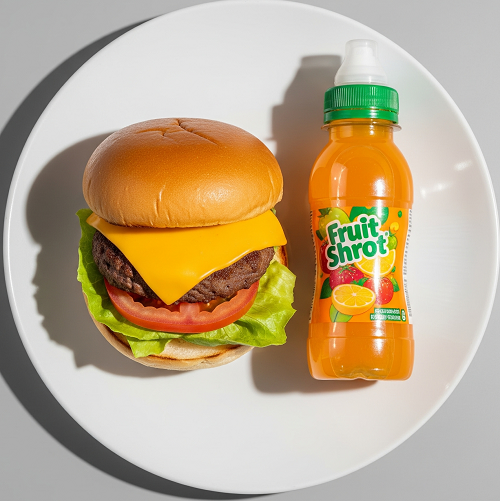 Kids Cheese Burger 
