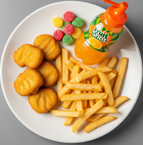 Kids 4 Chicken Nuggets 