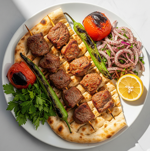 Lamb Seekh Kebab Starter 