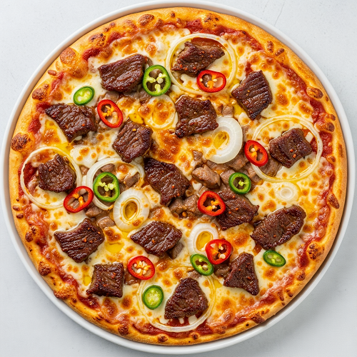 Lamb Pizza 
