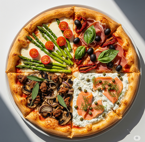 Keema Achari Pizza 