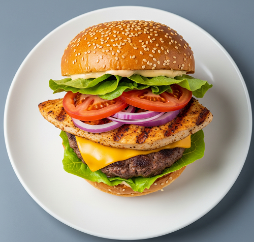 Mighty Meat Burger 