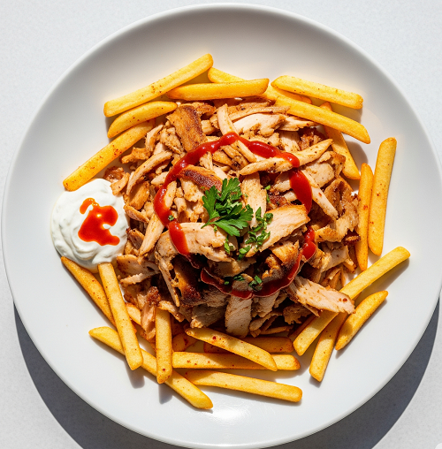 Chips & Chicken Donner Kebab 